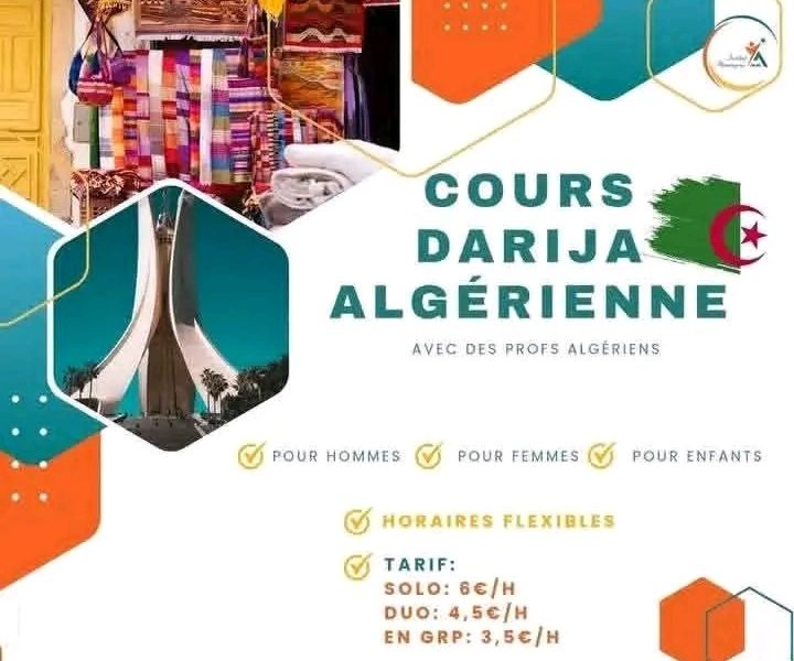 Cours darija algérienne