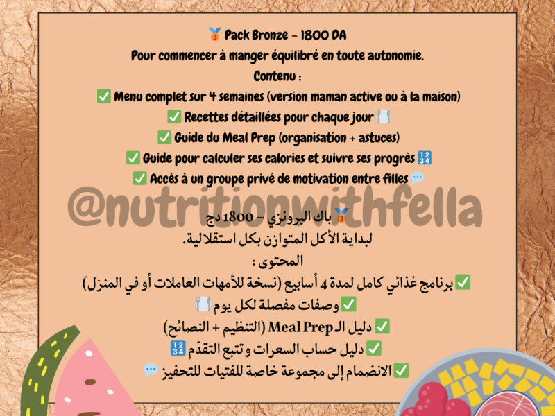 Programmes Nutrition & Bien-Être pour Femmes