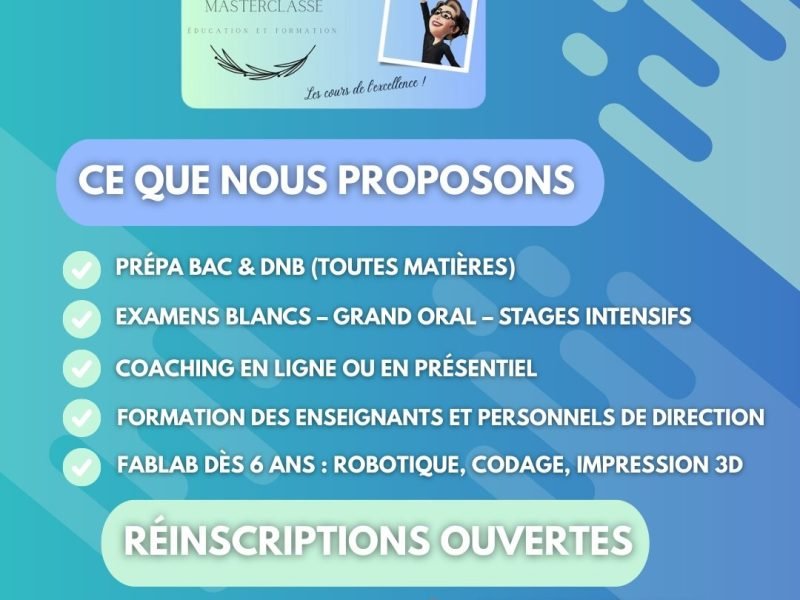 Soutien scolaire en groupe ou individuel à Dely Ibrahim et distanciel