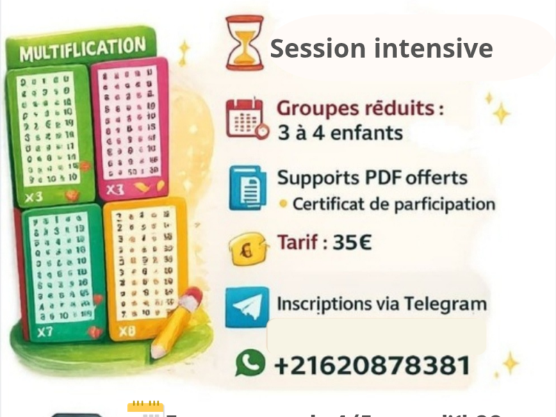 Cours de calcul mental Soroban en ligne pour femmes et enfants