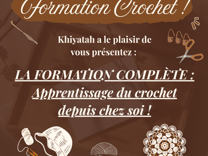 Formation Crochet en E-learning
