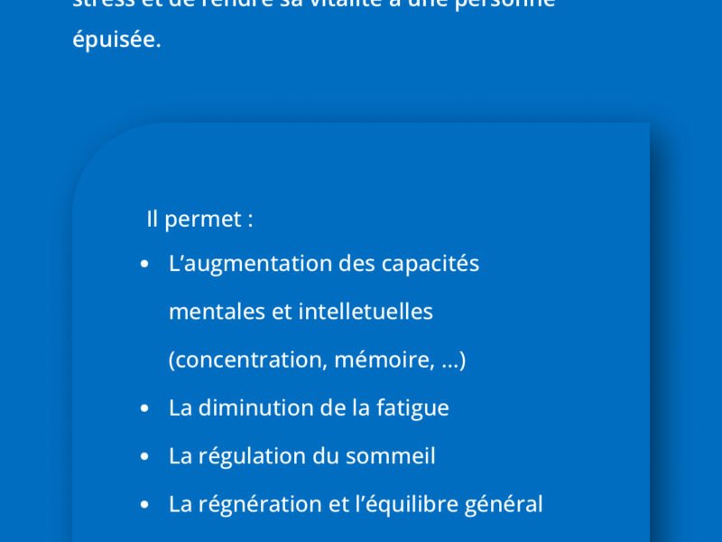 Spécialisée en méthode Equilios®, j’aide à réduire stress, fatigue et troubles du quotidien