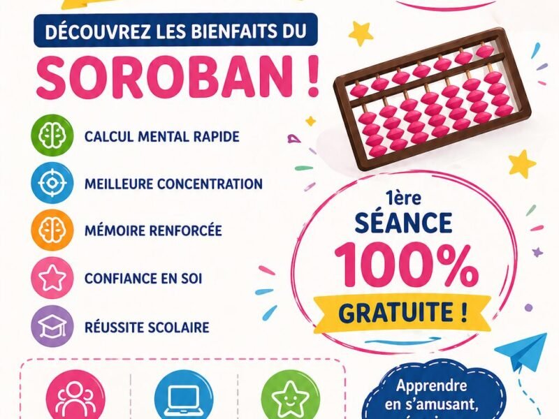 Séance soroban 100% gratuite